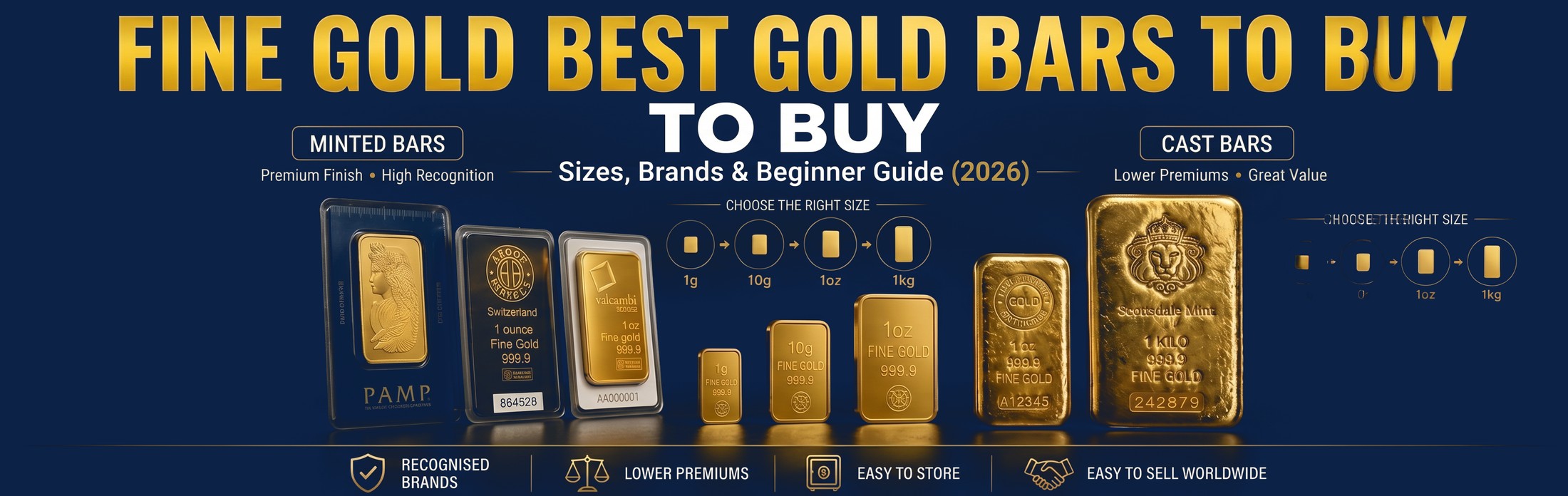 Fine Gold — гид по покупке золотых слитков